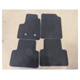 (4)Genuine GM Black Carpet Floor Mats Lot