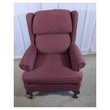 Heritage House Burgundy Wingback Armchair