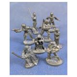 Vintage Star Wars Pewter Metal Miniatures Lot