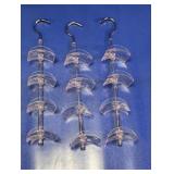 Clear Acrylic Tiered Handbag Hangers