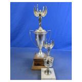 Two Winged Figure Trophies
