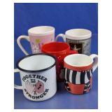 Assorted Ceramic Coffee Mugs