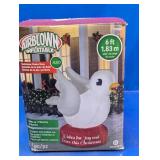 6ft Christmas Peace Dove Airblown Inflatable