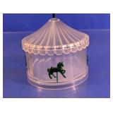 Carousel Style Plastic Trinket Box