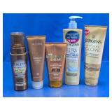 Self-Tanning Lotion and Skincare Product Lot
