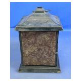 Metal Candle Lantern Box w/ Hinged Door