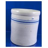 Antique Texas Marshall Pottery 10 Gallon Crock