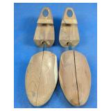 Wooden Split-Toe Shoe Trees