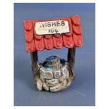 (1) Mini Fairy Garden Wishing Well Figurine