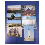 9 Vtg 1950's Texas Destination Postcards