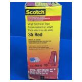 Scotch 35 Red Vinyl Electrical Tape