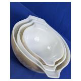 Pyrex Vintage Golden Ivy Nesting Bowls