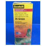 Scotch 35 Green Vinyl Electrical Tape