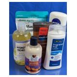 Assorted Body Care & Muscle Soak Lot