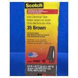 Scotch 35 Brown Vinyl Electrical Tape
