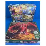 Disney & Cobble Hill Puzzle Boxes