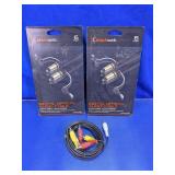 (3) Blackweb Digital Optical Audio Cables