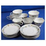 (17)Vintage MS Japan Fine China Cup & Saucer Set