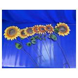 (7) Sunflower Garden Stake Decorations
