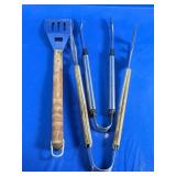 Assorted Stainless Steel Grilling Tool Set