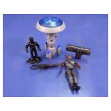 Assorted Action Figures & Toy Accessories Lot