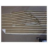 Striped Upholstery Fabric Piece