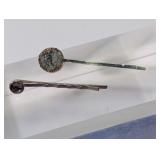 (2) Metal Decorative Hair Pins