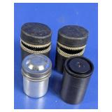 Vintage Zippered Cases and Canisters