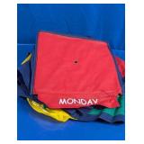 Hanging Weekly Organizer Fabric Compartments