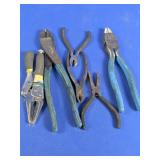 (6)Channellock & Specialty Pliers Lot