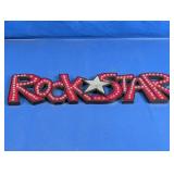 Rock Star Decorative Wall Sign
