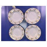 Floral Pattern Ceramic Plates