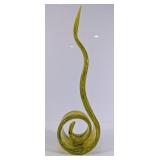 Murano Glass Ribbon Sculpture
