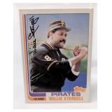 1982 TOPPS HOF WILLIE STARGELL CARD