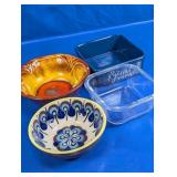 Assorted Ceramic and Glass Ramekin Set
