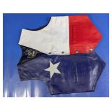 (1) Real Leather Patriotic Vest