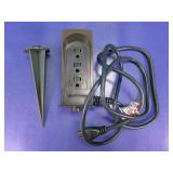 Outdoor Power Stake Timer Outlet Plug