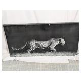 Leopard Canvas Wall Art Panel
