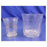 Clear Glass Cups Shot & Rocks Style