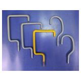 Wall Mount Storage Hooks Set