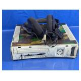 Xbox 360 Console with Camo Skin & Headset