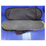Skateboard with Carry Bag Set