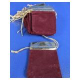 Velvet Drawstring Jewelry Pouch Lot