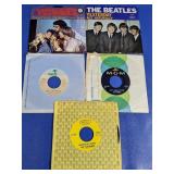 Vintage 45 RPM Vinyl Record Lot of 5