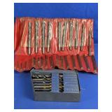 (2)Drill Bit Set & Metal Index Case Lot