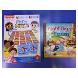 Little People Game & Night Night Farm Book