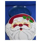 (4) Coca-Cola & Santa Holiday Serving Trays