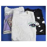 (3) Graphic T-Shirts - Hanes, Oneita & More