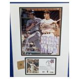 Framed Baseball ï¿½Iron Menï¿½ Photo Print