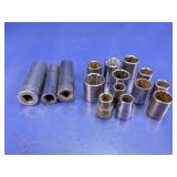 Metal Socket Set Assorted Pieces